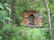 Fireplace in the Woods Eagle River Michigan Photograph by Mary Lee Dereske