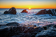 First Light, Marginal Way 2023 Photograph by Jeff Sinon