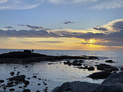 Fishing At Sunset Photograph by Joe Schofield