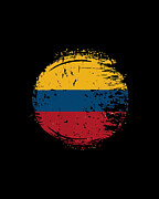 Flag of Colombia Distressed Digital Art by Flippin Sweet Gear