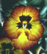 Floral Abstract 10 Digital Art by William Gunn