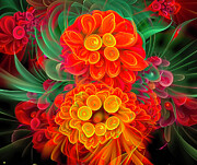 Floral Abstract 11 Digital Art by William Gunn