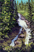 Florence Falls Painting by Raette Meredith