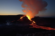 Flowing fire Photograph by Christopher Mathews