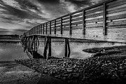 Footbridge Beach Bridge Photograph by Penny Polakoff