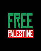 Free Palestine Digital Art by Flippin Sweet Gear