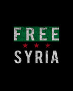 Free Syria Digital Art by Flippin Sweet Gear