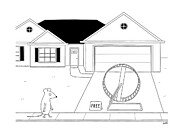 Free Wheel Drawing by Seth Fleishman