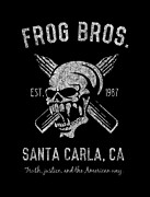 Frog Bros Retro Digital Art by Flippin Sweet Gear