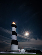 Full Moon over Bodie Island Photograph by Marshall Hurley