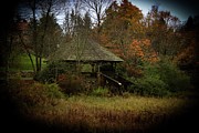 Gazebo on Mountain Lake Photograph by Deb Beausoleil