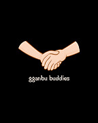 Gganbu Buddies Digital Art by Flippin Sweet Gear