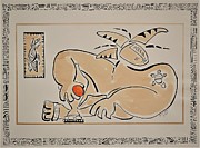 Gigante Caribeno China de Las Marias Painting by Oscar Ortiz