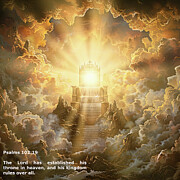 God's Throne Digital Art by Gian Smith