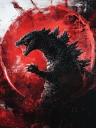 Godzilla Pastel by Land of Dreams