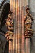 Golden Statues Photograph by Shirley Mitchell