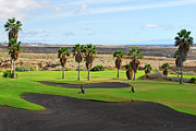 Golf course in Tenerife island, Canary islands Photograph by Severija Kirilovaite