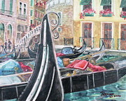 Gondola Basin #2 Painting by Sheila Parsons
