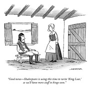 Good News Drawing by Joe Dator