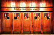 Grand Ole Opry House Entrance Mixed Media by Dan Sproul