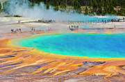 Grand Prismatic Spring, Yellowstone national park, Wyoming, USA Photograph by Neale And Judith Clark