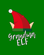 Grandma Elf Christmas Costume Digital Art by Flippin Sweet Gear
