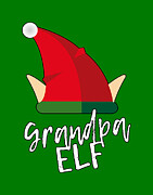 Grandpa Elf Christmas Costume Digital Art by Flippin Sweet Gear