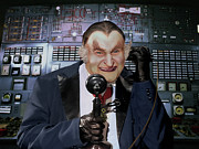 Grandpa on the phone Digital Art by Franchi Torres