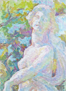 Greek Goddess Autumn Painting by Srishti Wilhelm