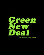 Green New Deal 2030 Digital Art by Flippin Sweet Gear