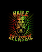 Haile Selassie Jah Rastafari Digital Art by Flippin Sweet Gear