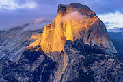Half Dome Sunset Zoom Photograph by David Fountain
