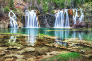 Hanging Lake and Magical Waterfalls Photograph by Jimmy Pappas