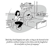 Happily Ever After Drawing by Jeremy Nguyen