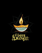 Happy Diwali T Shirt Digital Art by Flippin Sweet Gear