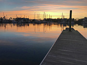 Harbor Sunrise Photograph by Decoris Art