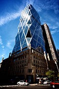 Hearst Tower, Modern Cityscape Brilliance Photograph by Travel Essayist