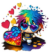 Heartburst Digital Art by Rafael Salazar