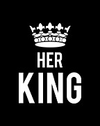 Her King Digital Art by Flippin Sweet Gear