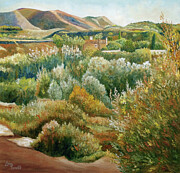 Heart Of Fall Painting by Angeles M Pomata