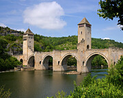 Historic Pont Valentre, Cahors, Lot, France Photograph by Seeables Visual Arts