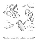 Hit her with the Ick Drawing by John McNamee