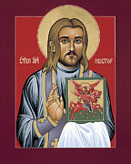 Holy New Martyr St Nestor Savchuk 069 Painting by William Hart McNichols