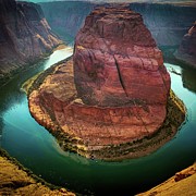 Horseshoe Bend in the Late Afternoon Photograph by Rebecca Herranen