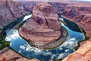Horseshoe Bend Reflections - Page - Arizona Photograph by Bruce Friedman