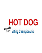 Hot Dog Eating Championship County Fair Digital Art by Flippin Sweet Gear