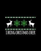 I Bring Christmas Cheer Digital Art by Flippin Sweet Gear