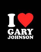 I Love Gary Johnson Digital Art by Flippin Sweet Gear