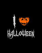 I Love Halloween Digital Art by Flippin Sweet Gear
