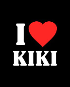 I Love Kiki Digital Art by Flippin Sweet Gear